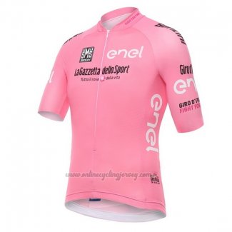 2016 Cycling Jersey Giro D'italy Fuchsia Short Sleeve