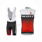 2017 Wind Vest Scott Red And Bib Short