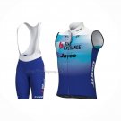 2022 Wind Vest Bike Exchange Blue And Bib Short