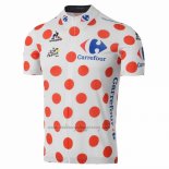 2016 Cycling Jersey Tour De France White Red Short Sleeve