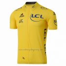 2016 Cycling Jersey Tour De France Yellow Short Sleeve