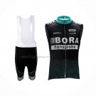 2017 Wind Vest Bora Black And Bib Short