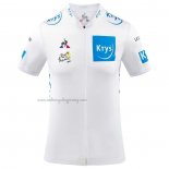 2020 Cycling Jersey Tour De France White Short Sleeve