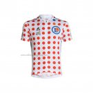 2021 Cycling Jersey Tour De France Red White Short Sleeve