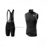 2021 Wind Vest Castelli Black And Bib Short