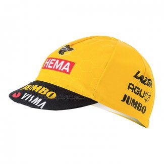 2022 Jumbo Visma Cap Cycling Black Yellow