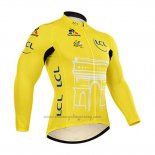 2015 Cycling Jersey Tour De France Yellow Long Sleeve