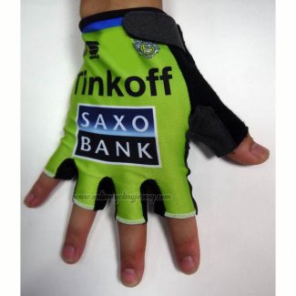 2015 Saxo Bank Tinkoff Gloves Cycling Green