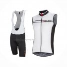 2016 Wind Vest Nalini White Black And Bib Short