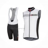 2016 Wind Vest Nalini White Black And Bib Short