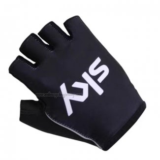 Sky Gloves Cycling Black White