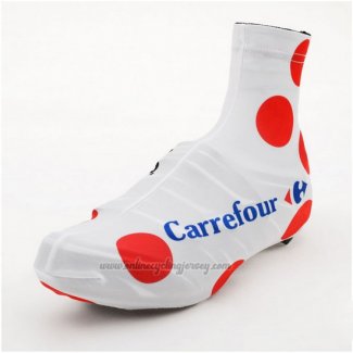 2015 Tour De France Shoes Cover Cycling White Red