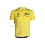 2021 Cycling Jersey Tour De France Yellow Short Sleeve