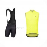 2021 Wind Vest Pearl Izumi Yellow And Bib Short