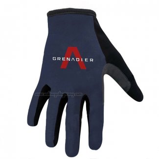 2022 INEOS Grenadiers Full Finger Gloves Cycling Blue