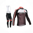 2013 Cycling Jersey Castelli Fuchsia Long Sleeve And Bib Short