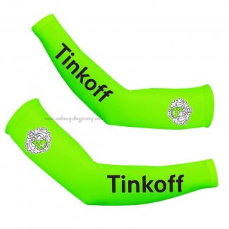 2016 Saxo Bank Tinkoff Arm Warmer Cycling Green