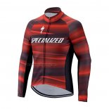 2021 Cycling Jersey Specialized Red Long Sleeve