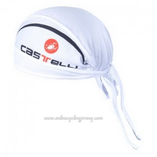 2012 Castelli Scarf Cycling White