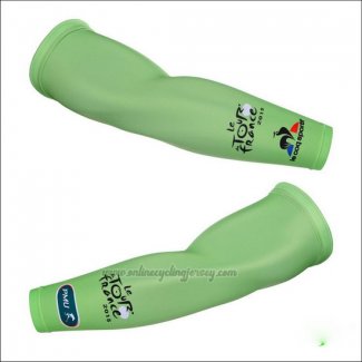 2015 Tour De France Arm Warmer Cycling Green