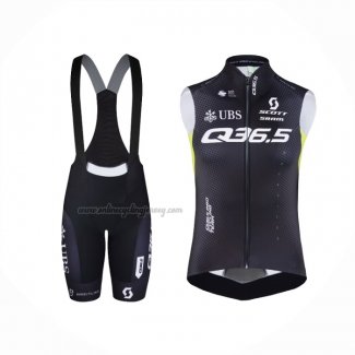 2024 Wind Vest Q36.5 Black And Bib Short