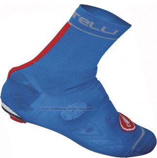 2014 Castelli Shoes Cover Cycling Blue