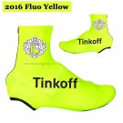 2016 Saxo Bank Tinkoff Shoes Cover Cycling Yellow