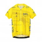 2019 Cycling Jersey Tour De France Yellow Short Sleeve