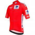 2020 Cycling Jersey Vuelta Espana Red Short Sleeve