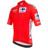 2020 Cycling Jersey Vuelta Espana Red Short Sleeve